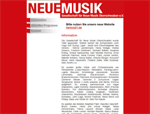 Tablet Screenshot of neue-musik-oberschwaben.de